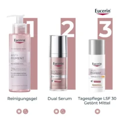 Eucerin Anti-Pigment Tagescreme getönt mit LSF 30, mittel, 50 ml