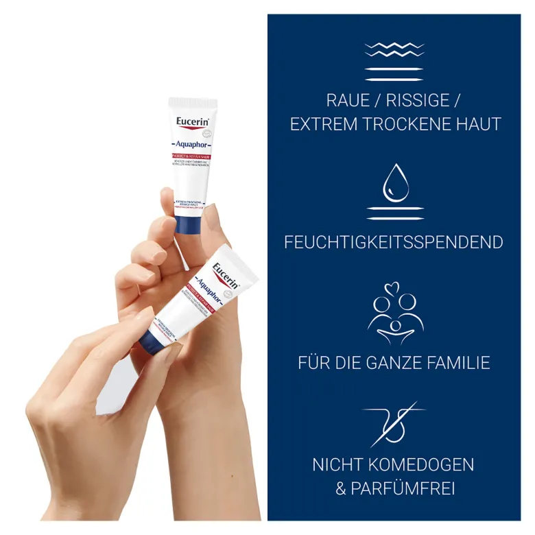 Eucerin Aquaphor Protect & Repair Salbe, 2X10 ml