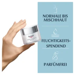 Eucerin AQUAPORIN ACTIVE Creme für normale bis Mischhaut, 50 ml