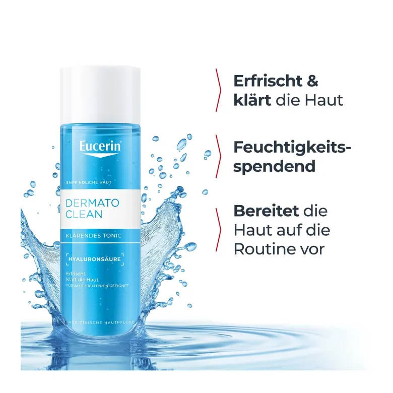 Eucerin DermatoCLEAN Hyaluron Klärendes Gesichtswasser, 200 ml