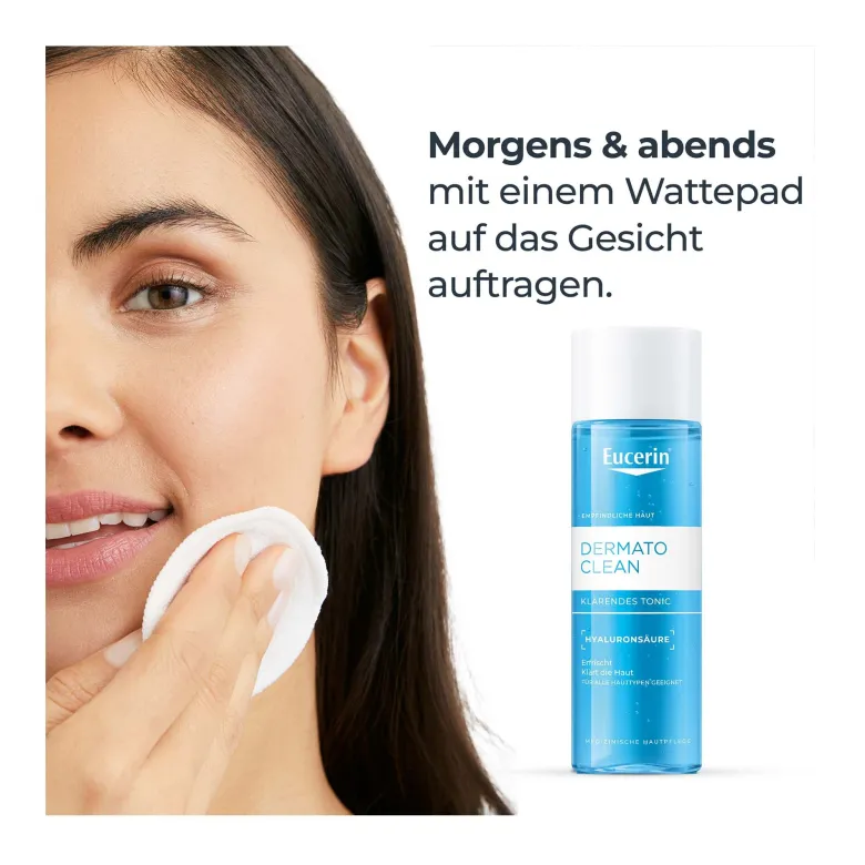 Eucerin DermatoCLEAN Hyaluron Klärendes Gesichtswasser, 200 ml