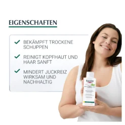 Eucerin DermoCapillaire Anti-Schuppen Creme Shampoo, 250 ml