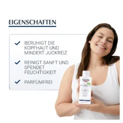 Eucerin DermoCapillaire Kopfhautberuhigendes Urea Shampoo, 250 ml