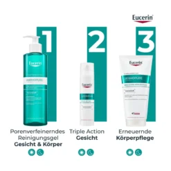 Eucerin DermoPure Clinical Erneuernde Körperlotion, 200 ml