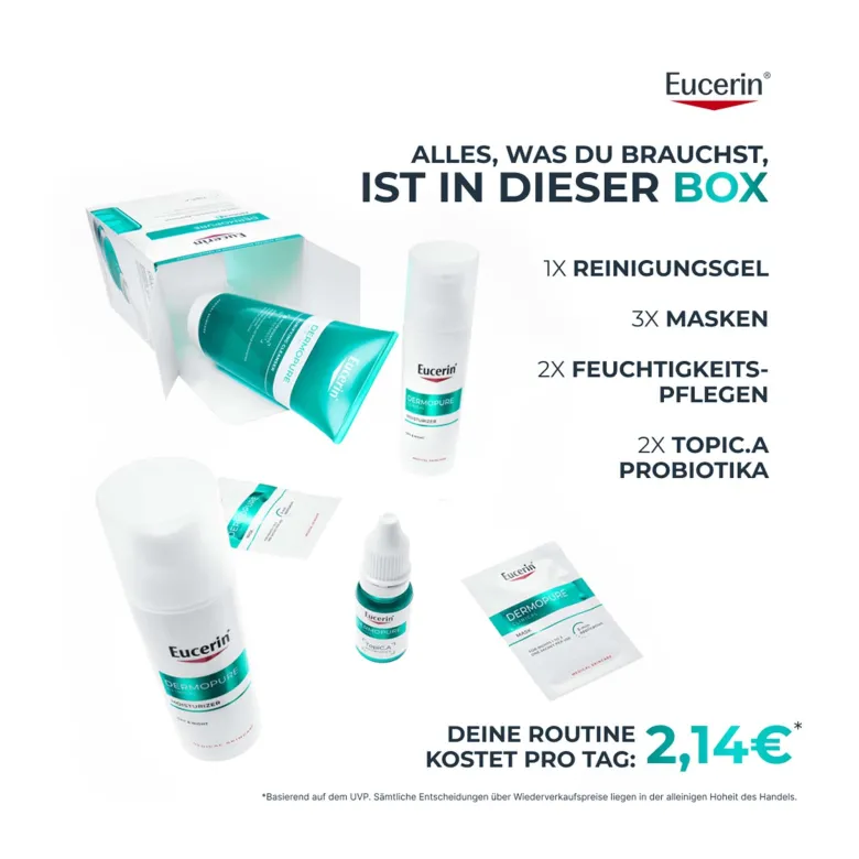 Eucerin DermoPure Clinical Probiom8 Routine-Set, 1 St