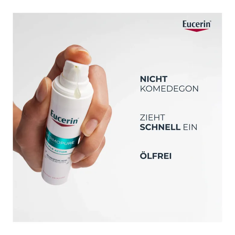 Eucerin DermoPure Clinical Triple Action Pflege, 40 ml