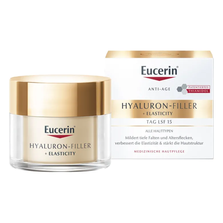 Eucerin Hyaluron-Filler + Elasticity Tagespflege LSF 15, 50 ml