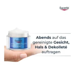 Eucerin Hyaluron-Filler + 3x Effect Hydra Nacht Gel, 50 ml