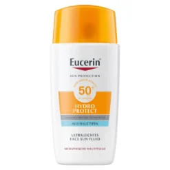Eucerin Hydro Protect Ultraleichtes Face Sun Fluid LSF 50+, 50 ml