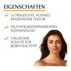 Eucerin Hydro Protect Ultraleichtes Face Sun Fluid LSF 50+, 50 ml
