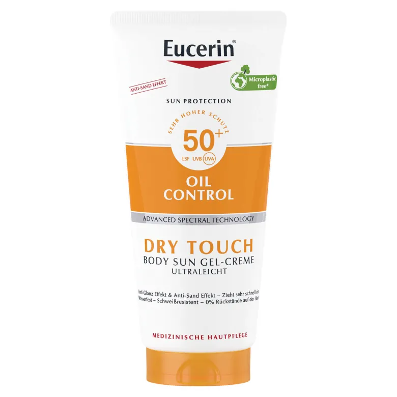 Eucerin Oil Control Body Sun Gel-Creme LSF 50+, 200 ml