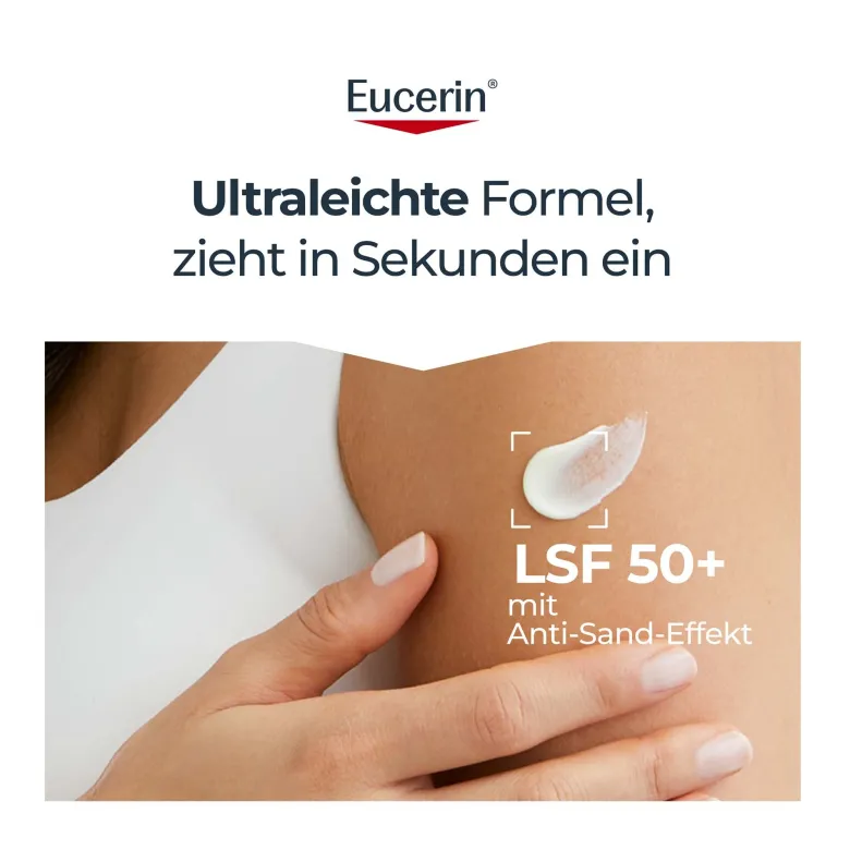Eucerin Oil Control Body Sun Gel-Creme LSF 50+, 200 ml
