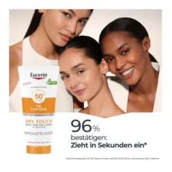 Eucerin Oil Control Body Sun Gel-Creme LSF 50+, 200 ml