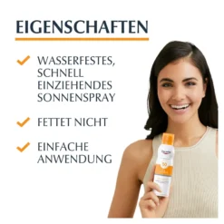 Eucerin Oil Control Dry Touch Sonnenspray LSF 50, 200 ml
