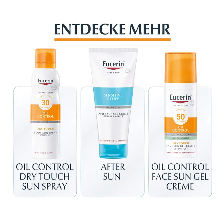 Eucerin Oil Control Dry Touch Sonnenspray LSF 50, 200 ml