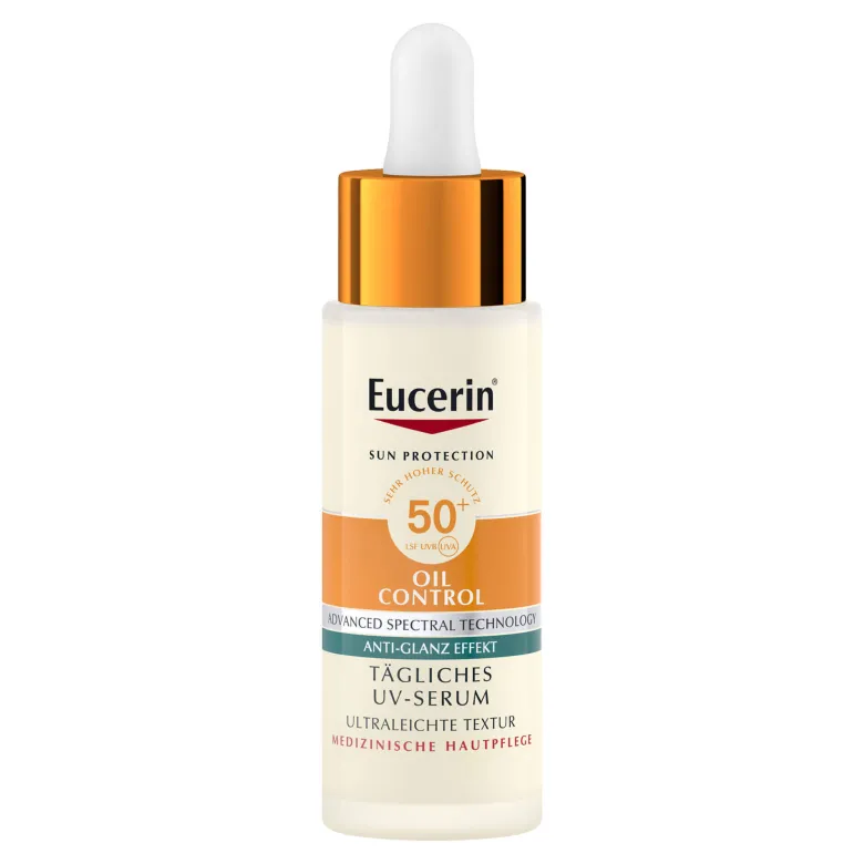 Eucerin Oil Control Face Sun Tägliches UV-Serum LSF 50+, 30 ml