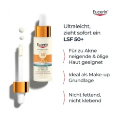 Eucerin Oil Control Face Sun Tägliches UV-Serum LSF 50+, 30 ml