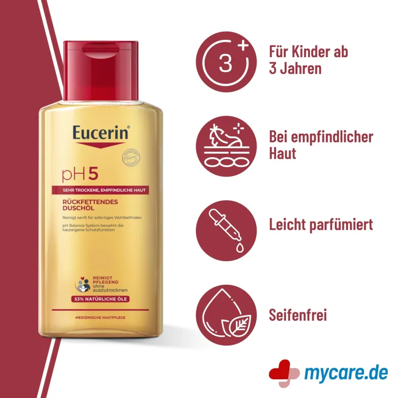 Eucerin pH5 Duschöl für empfindliche Haut, 200 ml