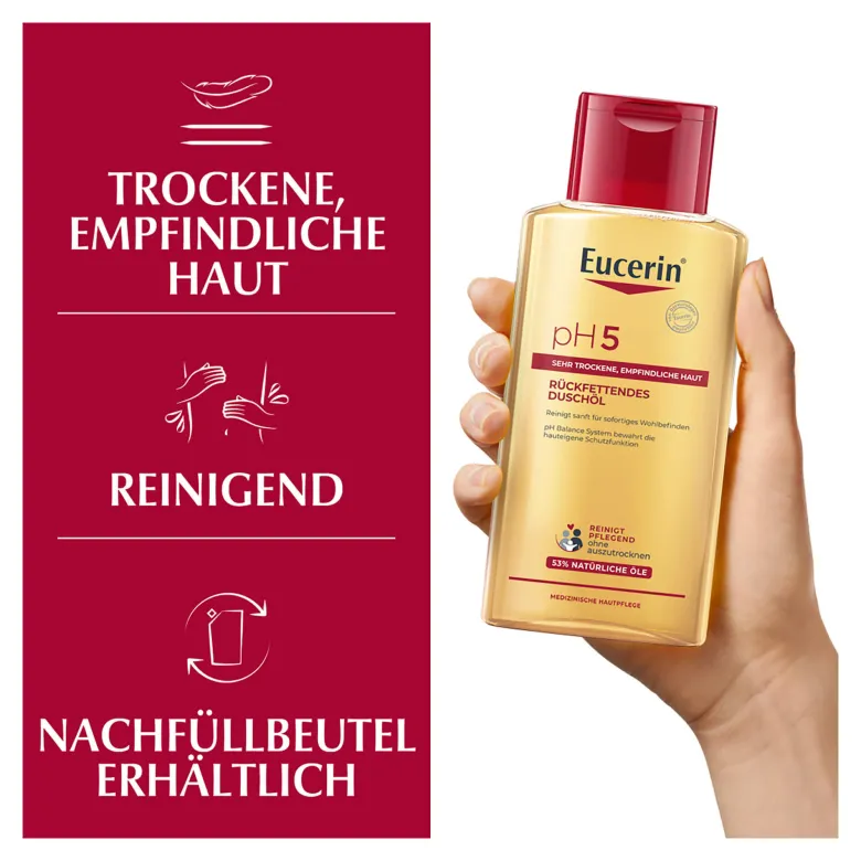 Eucerin pH5 Duschöl für empfindliche Haut, 200 ml