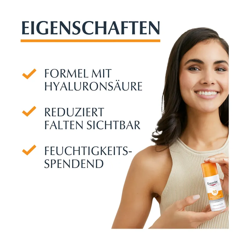 Eucerin Photoaging Control Face Sun Fluid LSF 50+, 50 ml