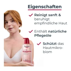 Eucerin pH5 Pflegendes Duschgel & Öl, 400 ml