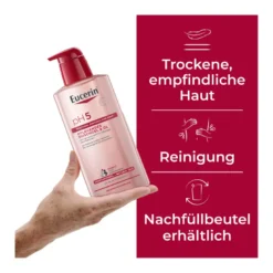 Eucerin pH5 Pflegendes Duschgel & Öl, 400 ml