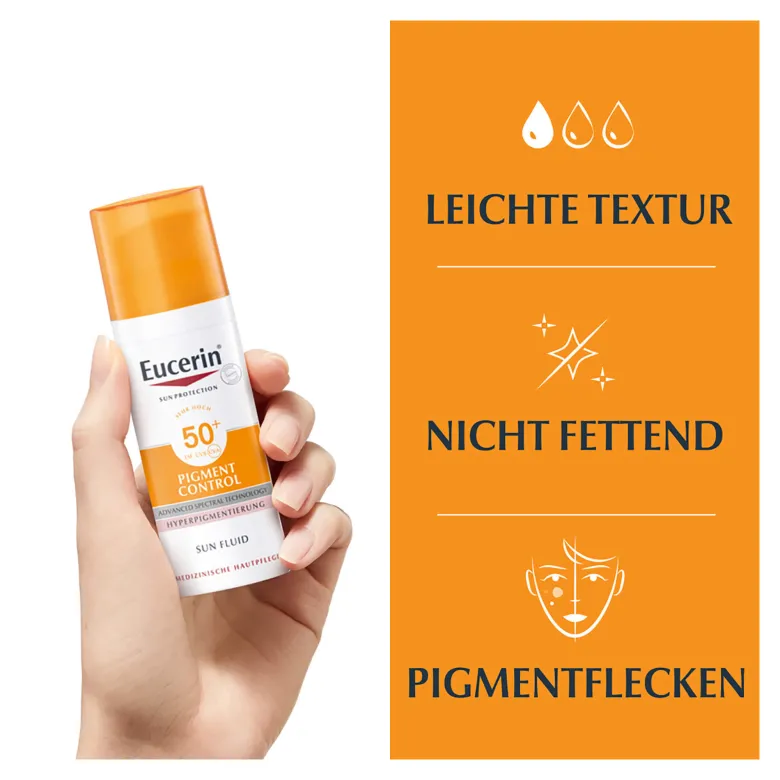 Eucerin Pigment Control Face Sun Fluid LSF 50+, 50 ml