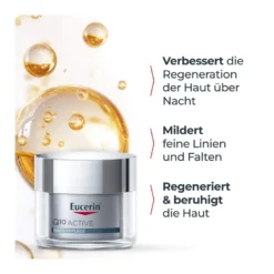 Eucerin Q10 Active Nachtpflege, 50 ml