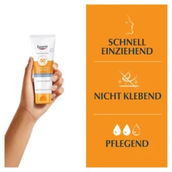 Eucerin Sensitive Protect Face Sun Creme LSF 50+, 50 ml