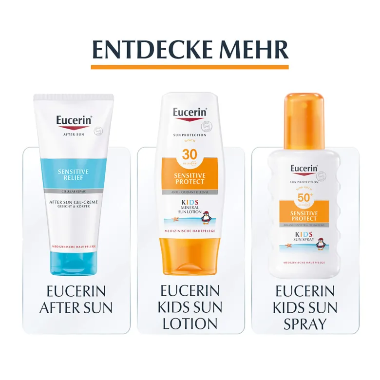 Eucerin Sensitive Protect Kids Sun Gel-Creme LSF 50+, 200 ml