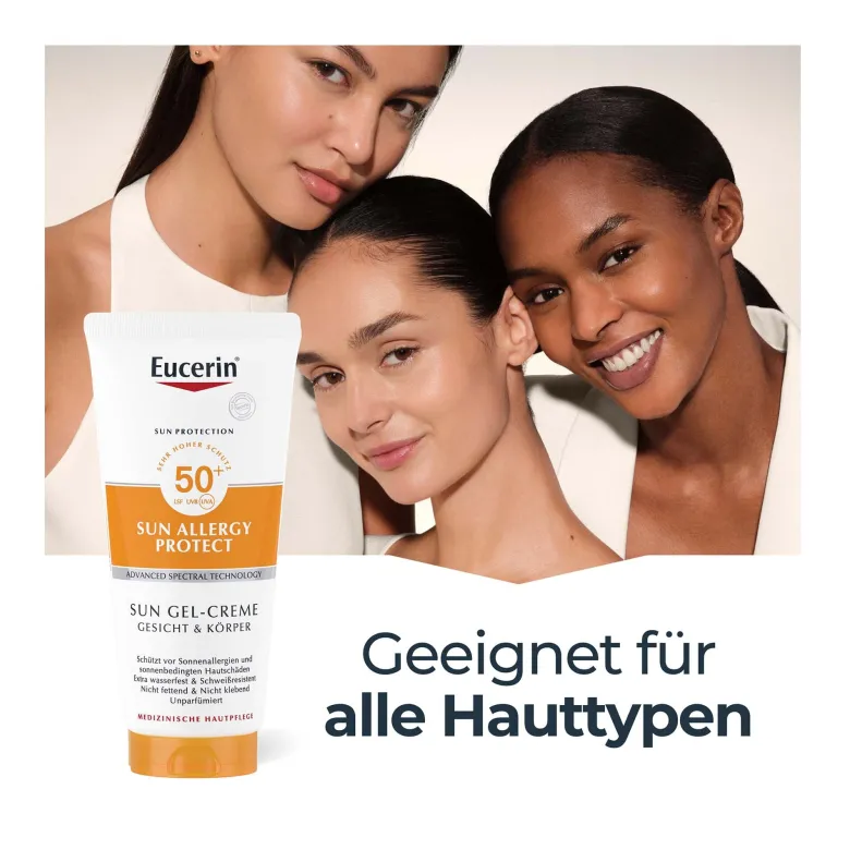 Eucerin Sun Allergy Protect Sun Gel-Creme LSF 50+, 200 ml