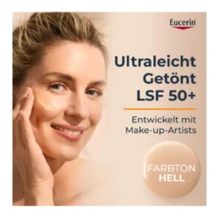 Eucerin Sun Hydro Protect Face Fluid LSF 50+ getönt hell, 50 ml