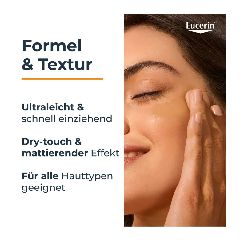 Eucerin Sun Hydro Protect Face Fluid LSF 50+ getönt mittel, 50 ml