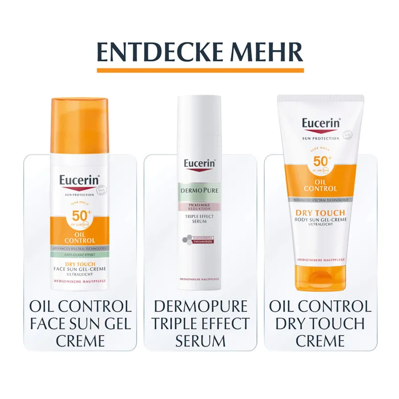 Eucerin Sun Oil Control Face Gel-Creme LSF 30, 50 ml