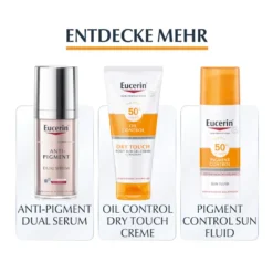 Eucerin Sun Pigment Control Getönte Face Gel-Creme LSF50+, 50 ml