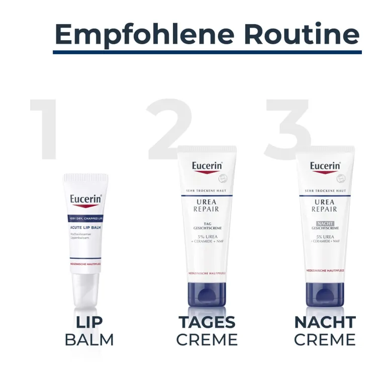 Eucerin UreaRepair Tag Gesichtscreme, 50 ml