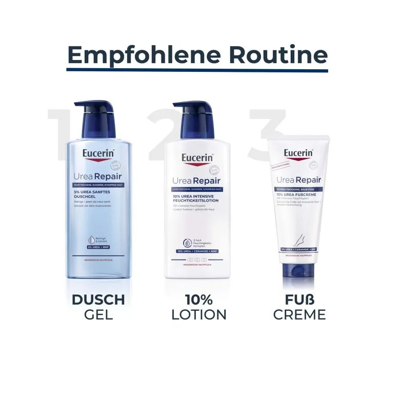 Eucerin UreaRepair 10% Urea Fußcreme, 100 ml