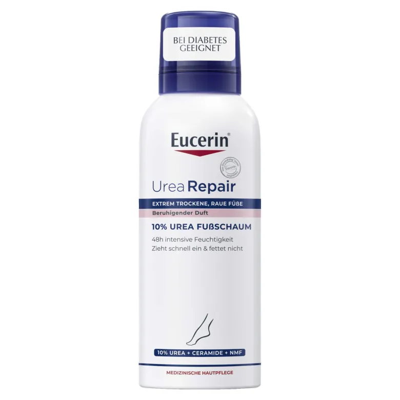 Eucerin UreaRepair 10% Urea Fußschaum, 150 ml