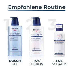 Eucerin UreaRepair 10% Urea Fußschaum, 150 ml