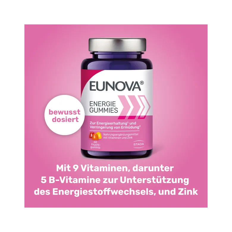 Eunova Energie Gummies, 60 St