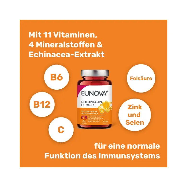 Eunova Multivitamin Gummies, 60 St