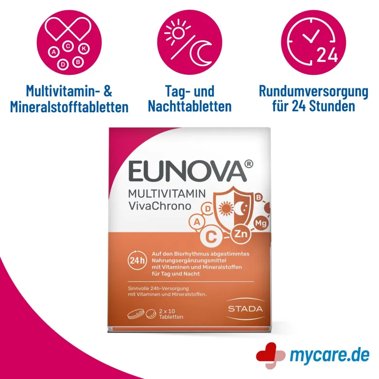 Eunova Multivitamin VivaChrono Tabletten, 2X10 St