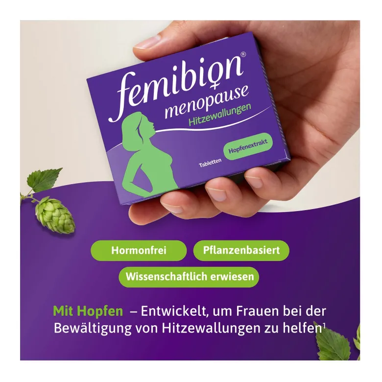 Femibion menopause Hitzewallungen Tabletten, 30 St