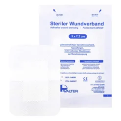 FIWA med Steriler Wundverband 5x7,2 cm, 100 St