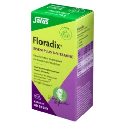 Floradix Eisen plus B-Vitamine Kapseln, 40 St