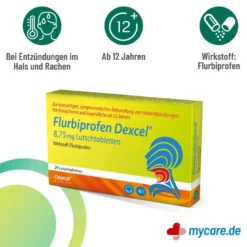 Flurbiprofen Dexcel 8,75 mg Lutschtabletten, 24 St