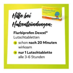 Flurbiprofen Dexcel 8,75 mg Lutschtabletten, 24 St