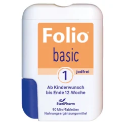 Folio 1 basic jodfreie Filmtabletten, 90 St