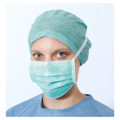 Foliodress Mask Comfort Perfect Grün OP-Masken zum Schnüren, 50 St