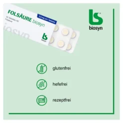 Folsäure biosyn Tabletten, 50 St